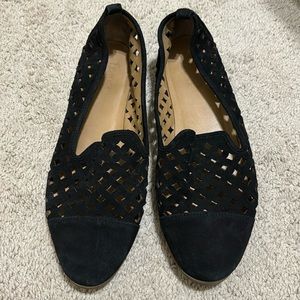 Franco Sarto, Black Flats, Size 10M